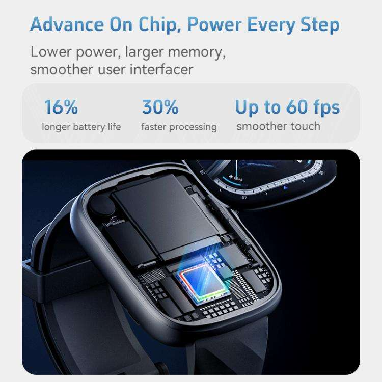 Saa mahiri GTS10: Ina Skrini ya AMOLED, Inazuia Maji 3ATM, na Bluetooth