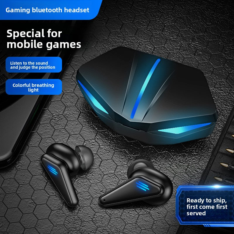 K55 Kipokea sauti cha Bluetooth kisicho na waya – Inayoingia Masikioni, Kufuta Kelele, kwa Michezo